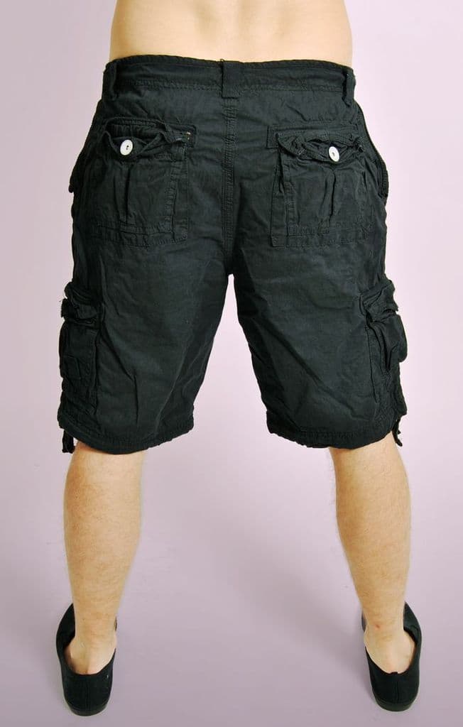 ladies long cargo shorts